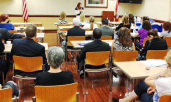 Stephanie speaking at Memorial Hospital Pembroke- April 16th, National Healthcare Decisions Day