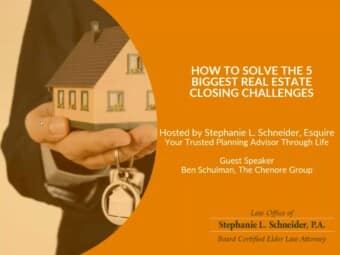 Real Estate Challenges with Ben Schulman